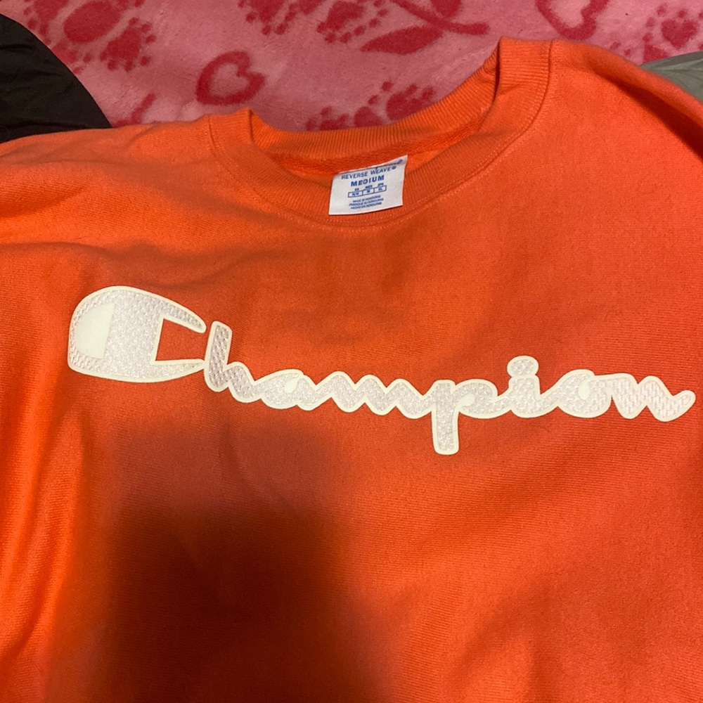 Champion coral crew neck